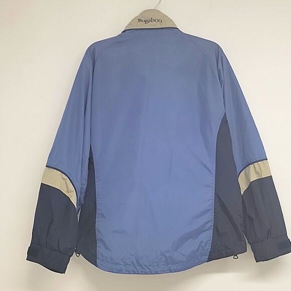 Columbia Bugaboo Lined Windbreaker/Jacket Women's Size M Blue Navy Tan - Picture 6 of 9